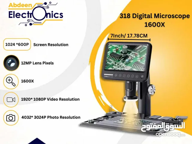 مايكروسكوب مع شاشة 7 انش ذات تقنية عالية جدا 7" Full Focus HD Electronic Microscope