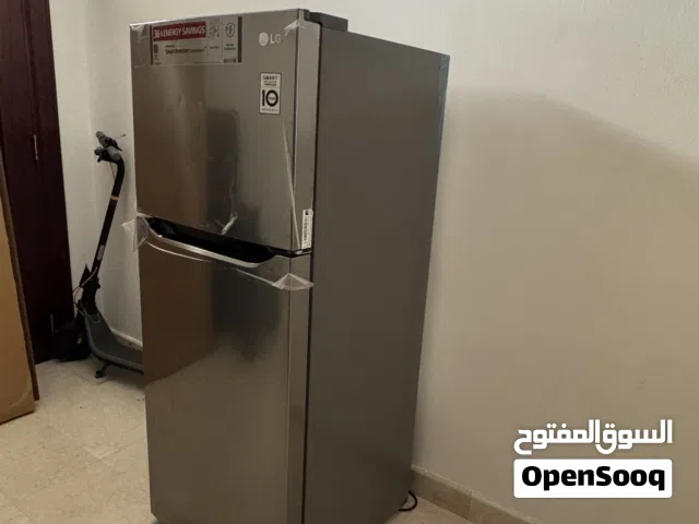 LG Top Mount Fridge 234L Platinum Silver ثلاجة إل جي ذات باب علوي، سعة 234 لتر، لون فضي بلاتيني