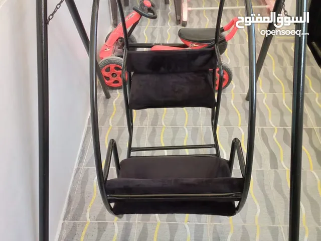 سيارة اطفال ومرجيحة ثنائيه