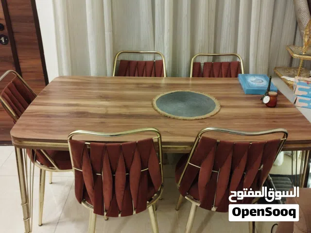 ميز طعام 6 كراسي