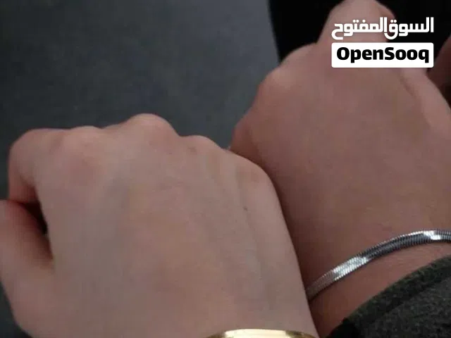 انسيال ستانلس ستيل بيور ضمان 6 شهور Pure Stainless Steel Bracelet