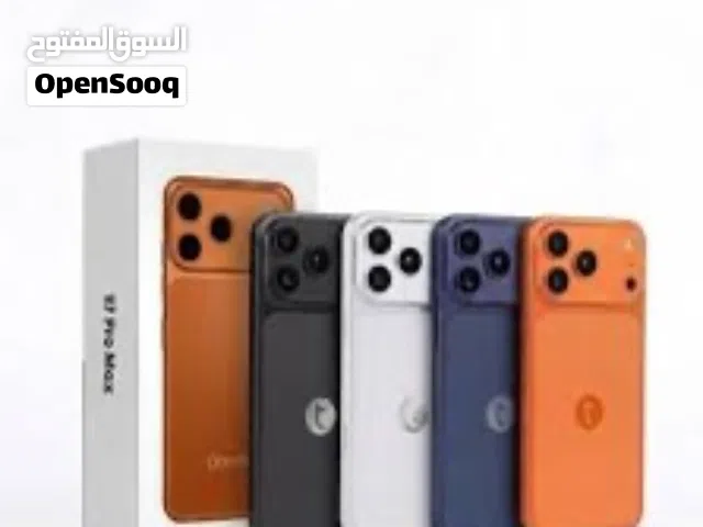 اوتيتو 17pro max  بلون برتقالي  مع ذاكرة 256 جيجابايت جديد