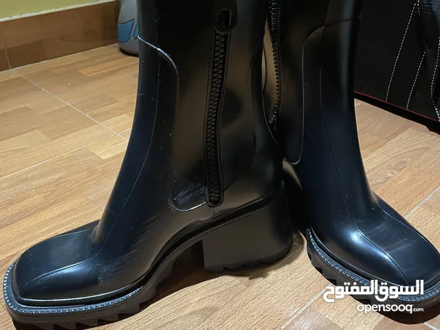 Chloe rain boots (water proof) with 2 in heel