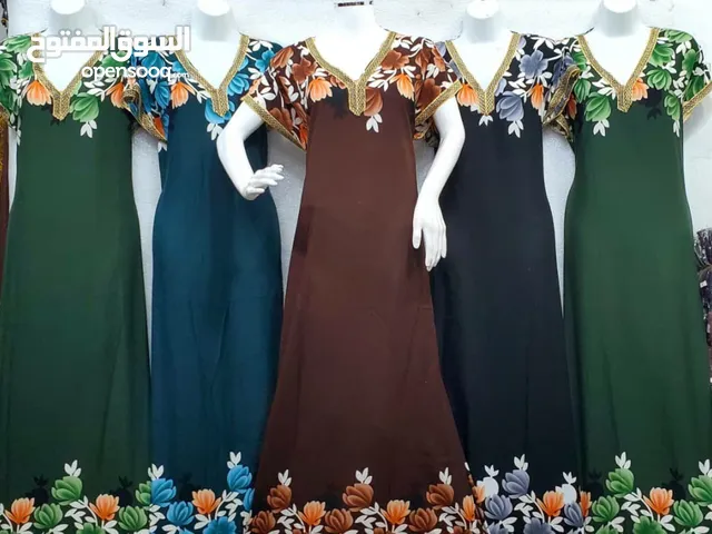 ارواب نسائي قطن مشجر درجه اولى مشجر نصف كم شلش جديد 2025 والكمية محدودة وبسعر الجملة