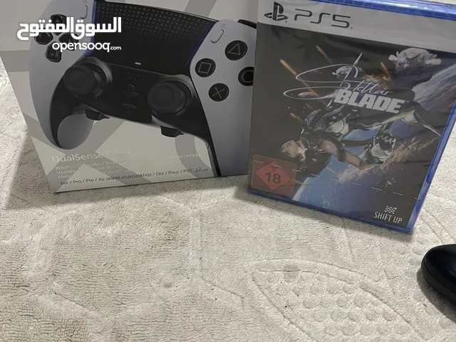 يد ps5 edge ولعبة ستيلر بليد جداد مسكرات
