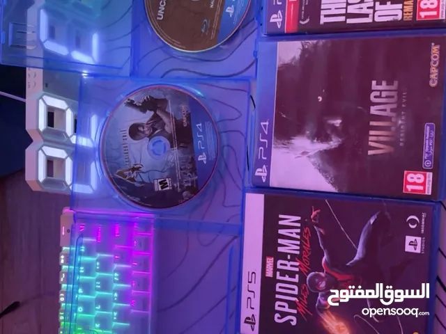 شريط فيديو The last of us - Resident Evil village 8 - spider man - resident evil 4 classic-uncharted