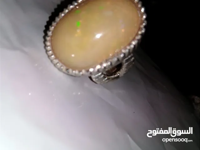 خاتم أوبال نسائي ورجالي Opal ring for women and men