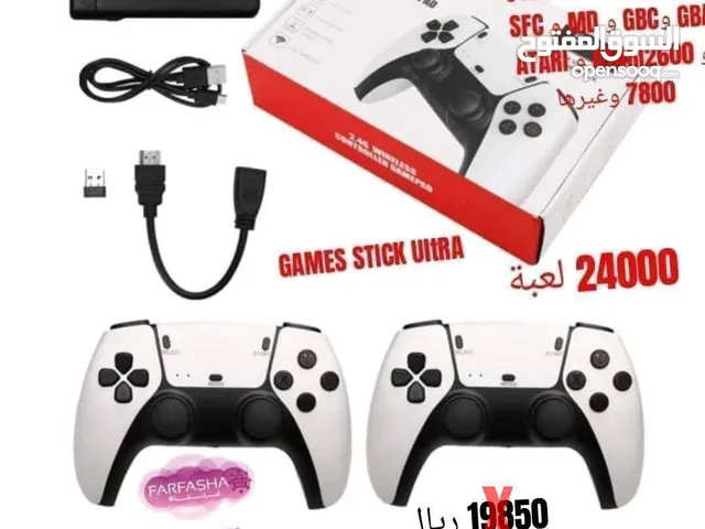 Game stick Ultra جهاز العاب وايرليس المطور أكثر من عشرين الف لعبه HD عدة انظمة