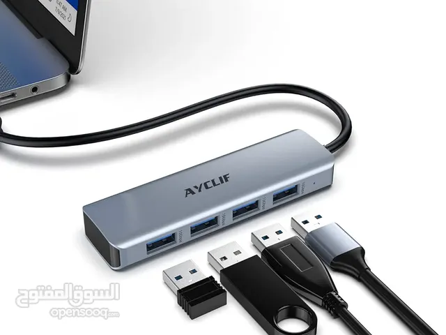 محولة يو اس بي 5 في 1 لنقل الملفات بسرعة 10 گيگا بِت في الثانية (USB 3.2) 5 in 1 USB 3.2 Hub