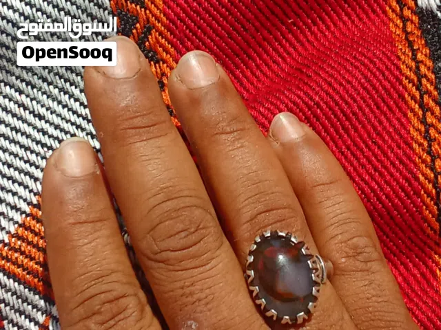 السلام عليكم خاتم عقيق يماني مصور حوريه