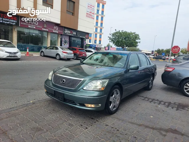 DHS 16000/= LEXUS LS430 2005 - HALF ULTRA نص الترا بيبان شافت مسرفس بالكامل وارد المانيا