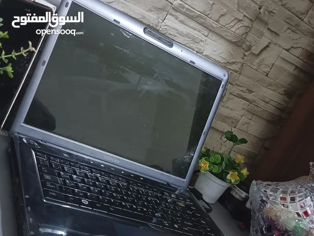 للبيع بسعر الحرق  لاب توب توشيبا  laptop toshiba Satellite A200 Series  اللاب شبه وكالة .ملاحظه. الب