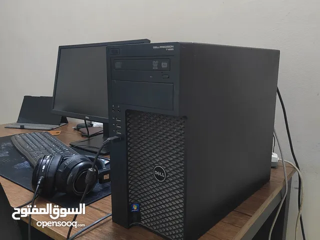 Pc gaming dell precision 1650 tower  Gtx 1050ti  جهاز العاب قوب ومافي لكل حاجة