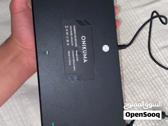 العنوان: كيبورد ألعاب ميكانيكي ONIKUMA G26 - بحالة ممتازة للبيع!
