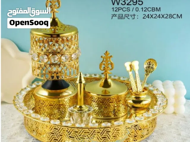 مباخر للبخور كرستال وايضا استيل