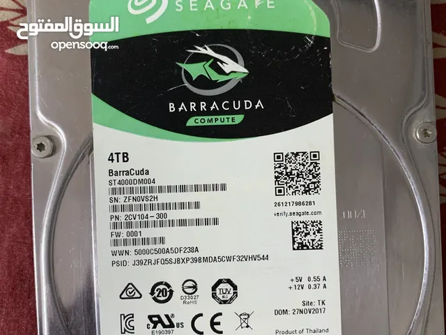 4tb Hard Drive SeaGate company in new condition