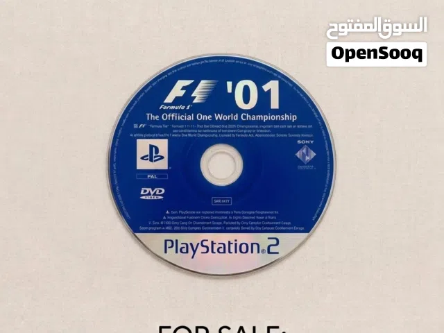 ديسك أصلي لعشاق الفورمولا ون - F1 '01 لبلاي ستيشن 2 (PS2 Original