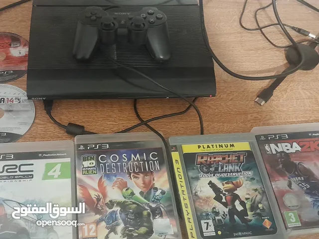 ps3 super slim in great condition.