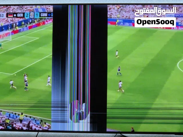 شاشه سامسونج 60 بوصه UHD مكسوره