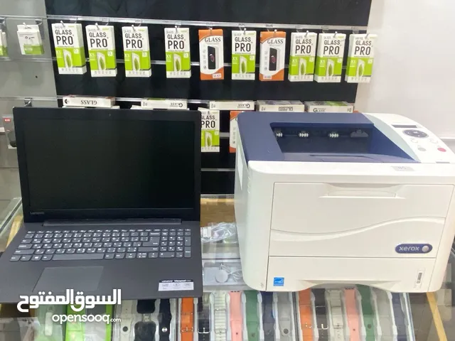 لابتوب Lenovo 330 وطابعة بحالة جيدة