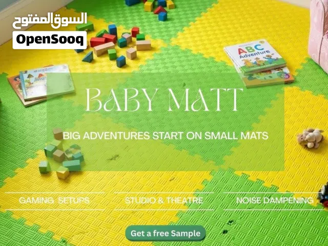 Interlocking Foam Baby Play Mat - Soft Puzzle Floor Tiles