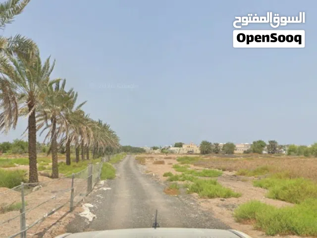 للبيع ارض زراعيه كورنر ممتازه في بركاء العقده شمال العبر