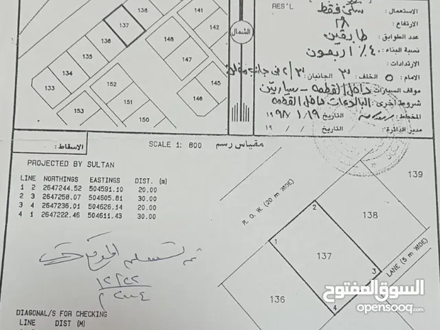 Residential Land for Sale in Al Batinah Al Khaboura