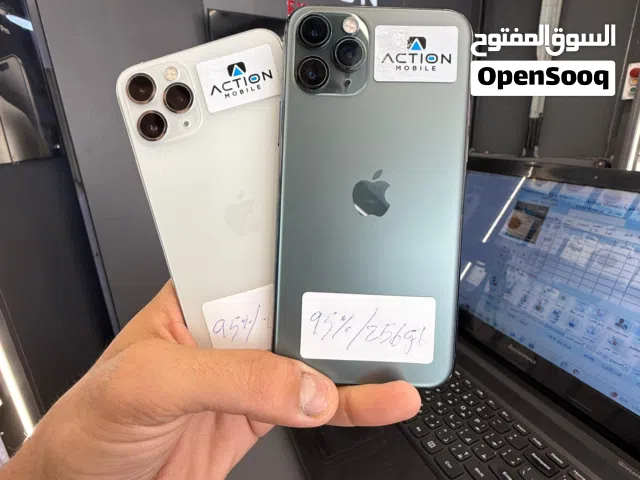 iphone 11 pro 256G مستخدم بحالة الجديد بطارية 95%