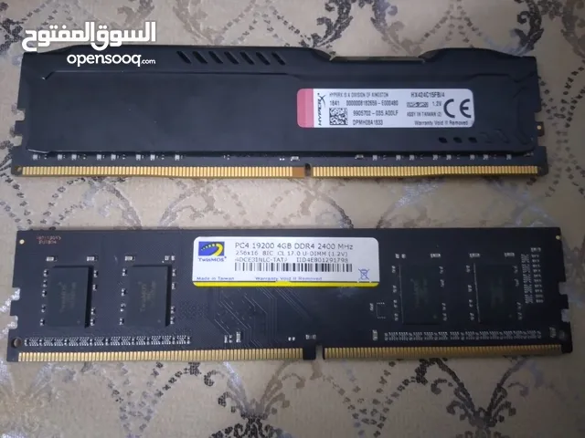 رامات 4+4 DDR4 للبيع