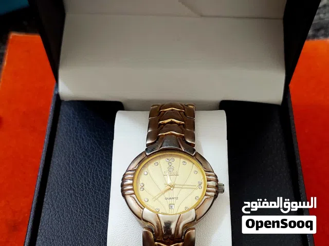 ساعة يد ماركة Swistar اصلية مطلي بالذهب عيار 18