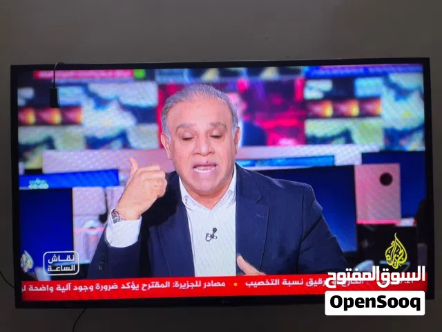 شاشه ممتازه بحاله الوكاله البيع بداعي السفر 50 بوصه LG