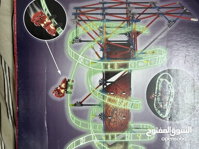 K’NEX Thrill Rides Web Weaver Roller Coaster Building Set TESTED