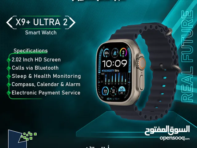 ساعة ذكية ديجتال رقمية مميزة  X9+ ULTRA 2 smart Watch Unisex