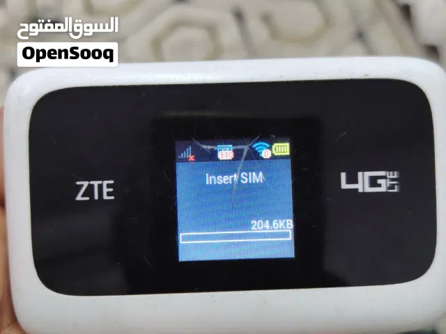 مودم راوتر محمول مستعمل 4G  ماركة zte lte mobile wifi mf910