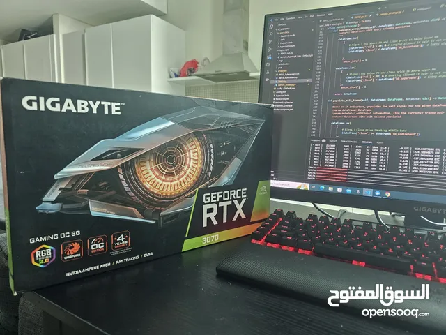 GPU NVIDIA GigaByte RTX 3070 for sale