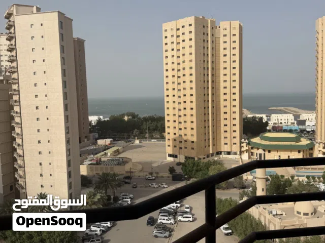 للايجار شقة اطالة بحرية بالمهبولة 3 غرف وغرفة خادمة