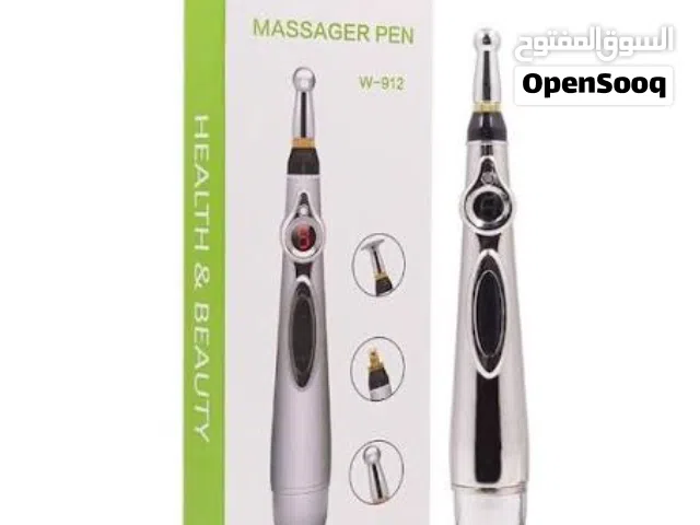 قلم مساج كهربائي لتحفيز العضلات ونقاط الضغط –  Electronic Massage Pen – Acupressure & Muscle Stimula