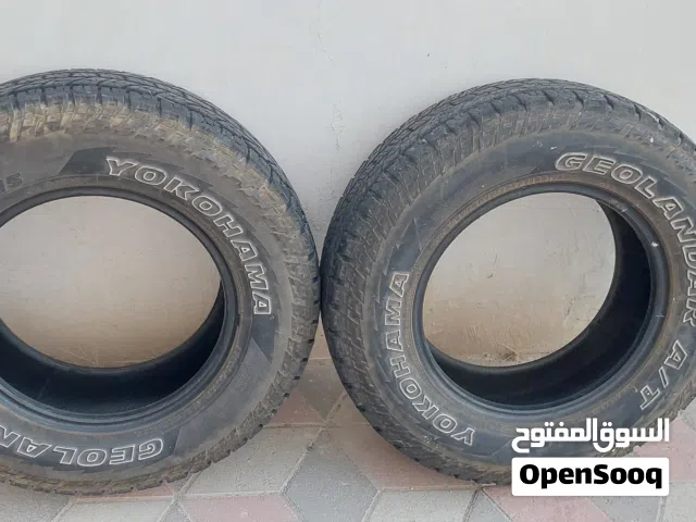 4 اطارات يوكوهاما اوفرود G015 مستعملات