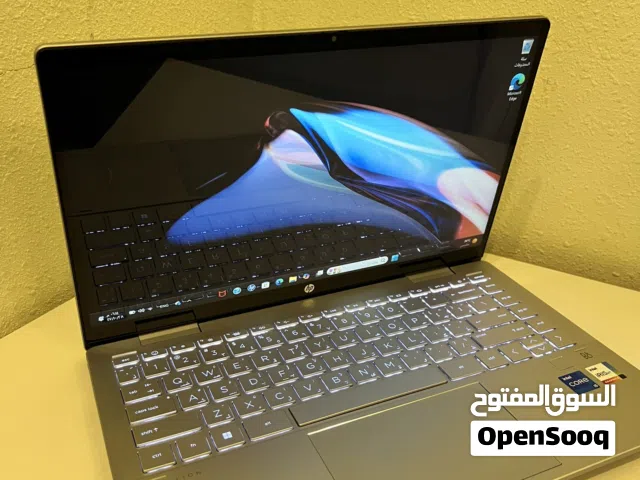 لابتوب hp نظيف و استخدام قليل