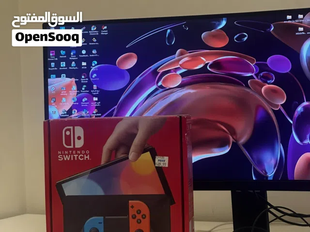 للبيع Nintendo Switch OLED بحالة ممتازة جدًا الجهاز نظيف وخالي من المشاكل