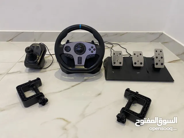 PXN V9 Racing Wheel Bundle - Full Setup (Wheel + Pedals + Shifter +  Clamps) ( no suction cups)