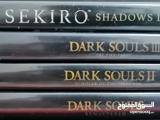 Sekiro : shadows die twice
Darksouls 1 
Darksouls 2 
Darksouls 3