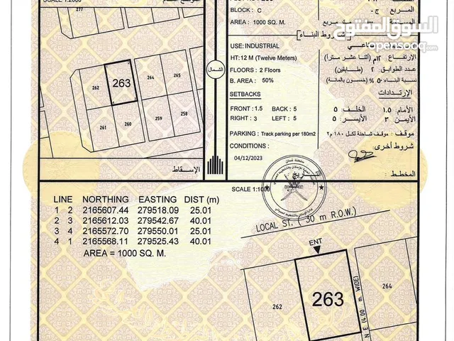 Residential Land for Sale in Dhofar Muqshin