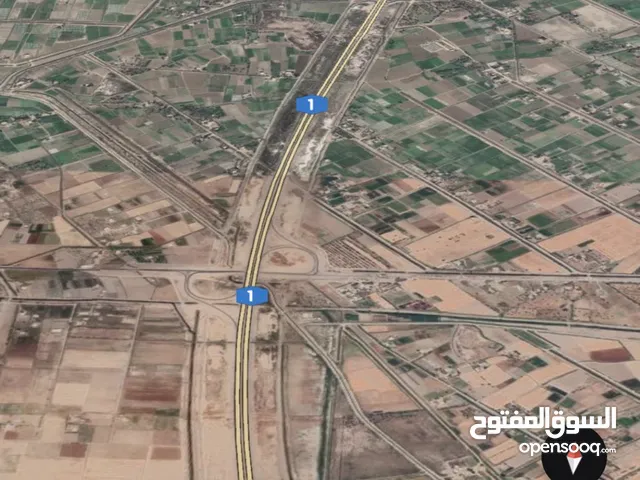 ارض زراعية للبيع مباشر على السريع الدولي بغداد / بصرة الجسر ال7 سعر الدونم 125 مليون