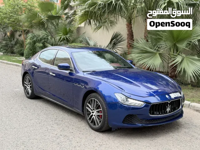 Maserati ghibli 2017kuwait agency 97.000 perfect condition