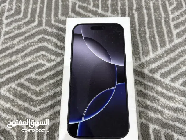 آيفون 16 برو تيتانيوم اسود