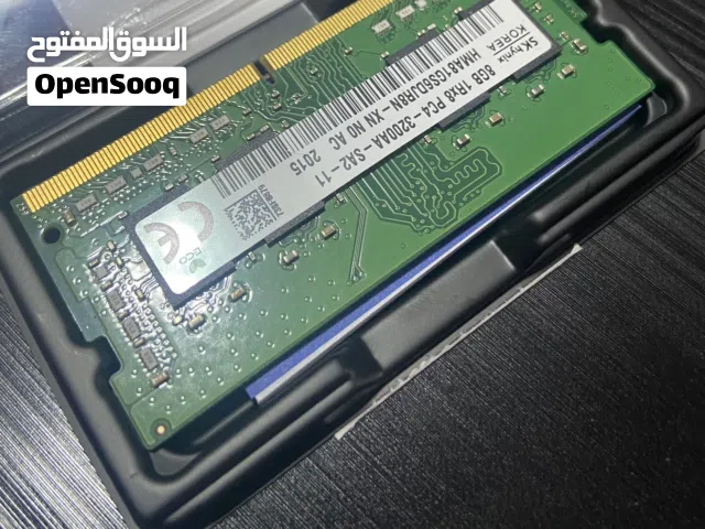 Ram 8 GB DDR4  3200AA رام لابتوب أصلي