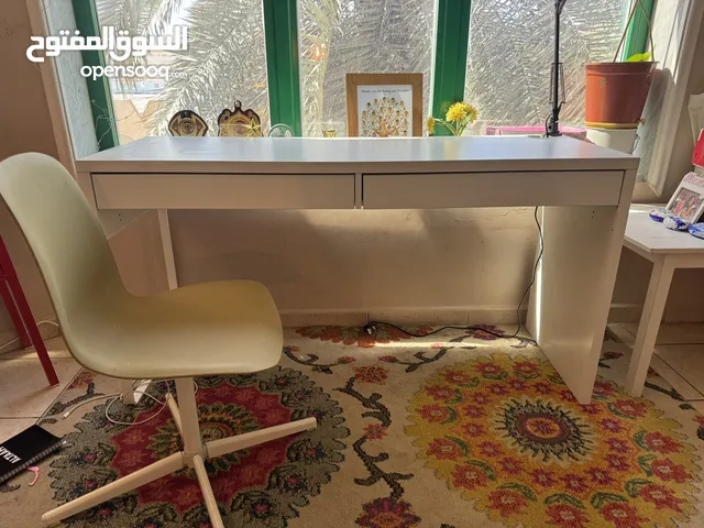 Ikea desk with swivel chair
