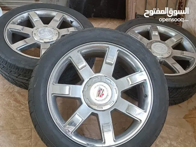 رنجات كاديلاك اسكاليد كروم 4  cadilac escalade rims with tyres