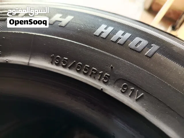 يوجد عدد 4 تواير اطارات مقاس 195/65R/15 بحاله جدا ممتازة سعر 20 دينار 4 saell 20bd